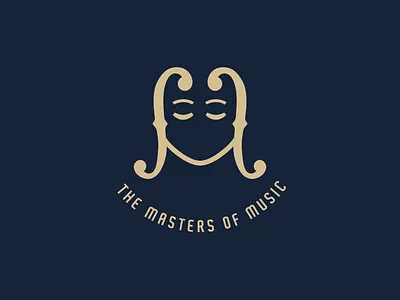 The Masters of Music branding design logo logo design music music logo