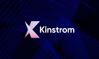 Kinstrom Logo Design app branding design icon logo typography