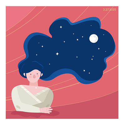 isolation diary, march 27: illustration adobe illustrator design digital art flat graphic illustration illustrator vector vector art