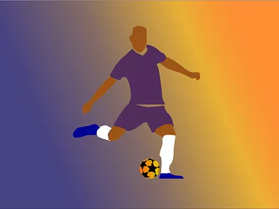 footballer adobe adobe illustrator adobe photoshop design football footballer illustraion illustrator ui ux vector