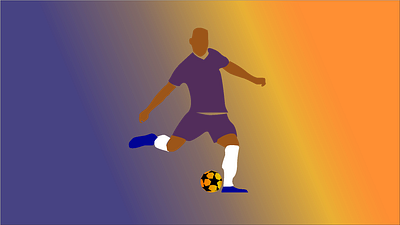 footballer adobe adobe illustrator adobe photoshop design football footballer illustraion illustrator ui ux vector