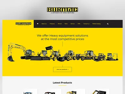 Burmac case study design photoshop project redesign ui ux web website