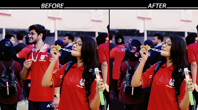 Removing a Photobomber digital art graphic design photo editing photoshop