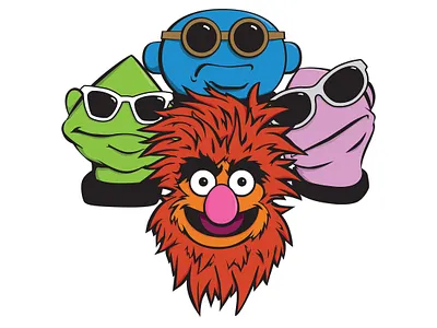 Sesame Street's Bip Bippadotta adobe illustrator character art character design fat cat sat hat illustration jim henson muppets sesame street vector vector art