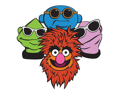 Sesame Street's Bip Bippadotta adobe illustrator character art character design fat cat sat hat illustration jim henson muppets sesame street vector vector art