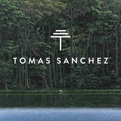 Tomás Sánchez art artist branding design identity logo personal branding