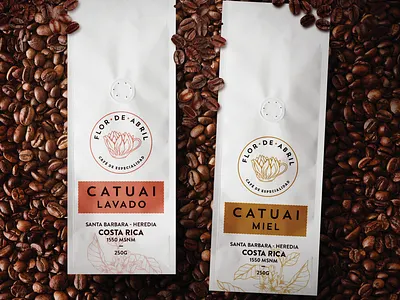 Flor de Abril packaging design