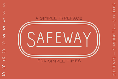 Safeway branding font type typography vector