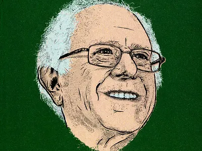 Bernie bernie bernie sanders canada digital art digital illustration graphic illustration ipad ontario ottawa portrait procreate procreate art procreateapp true grit texture supply