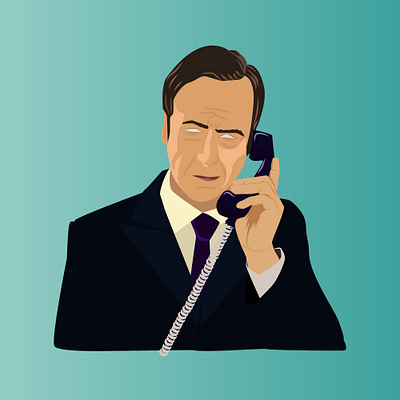 better call saul animation better call saul breakingbad design flat illustration illustrator linework minimal netflix serie series graphic vector