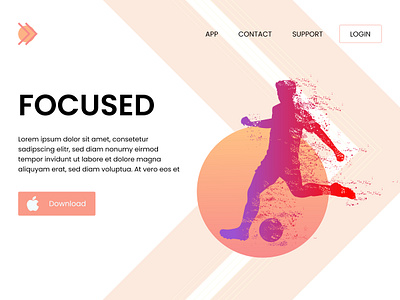 Stay focused stay strong bootstrap bootstrap 4 design landing page logo material design responsive design ui ui design web design