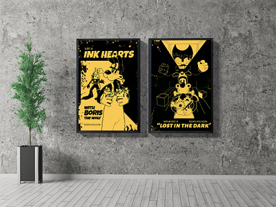 Posters for contest "Boris and the Dark Survival" art board cartoon character design design a day digital art digital drawing graphic artist graphic design graphic illustration illustration illustration art illustration design illustration digital poster art poster design posters