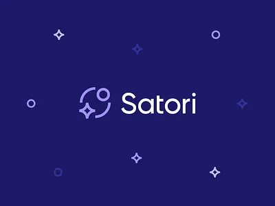 Satori branding circle comet cosmos development earth game gaming identity logo orbit planet s s logo satellite satori star tech technology