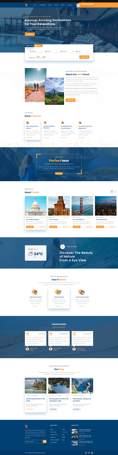 Travel Agency Template best front end development hotel booking mountain new popular shot tour guide tourist tours travel agency travel app travel landing page trending uiux web development webdesign