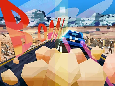 Road Trip by Taka car creative cute design illustration inspiration travel trip