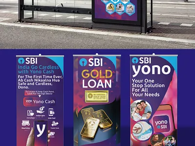 BANNER DESIGN FOR A NATION BANK app branding illustration vector