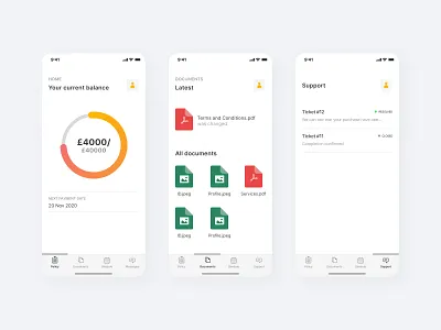 Refundable insurance app insurance insurance app ios ios app ios app design