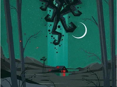 Cosmic Horror book cover cover design eldritch illustration lovecraft lovecraftian minimalist novel texture vector