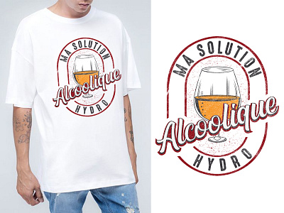 Ma Solution Hydro Alcoolique t shirt design design free hydro illustration logo mockup print t shirt t shirt design t shirt design bundle t shirt design vector t shirt design vector reviews t shirts texture typography vector vintage wine