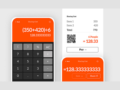 DailyUI 004. Calculator app calculator daily 004 dailyui dailyuichallenge design ui