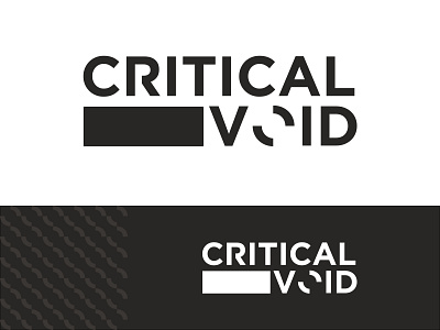 Critical Void | Logo design concept branding logo typography vector web