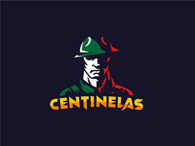 Centinelas Logo battlefield branding design diseño easports gamer illustration ilustración logo photoshop video games videogames