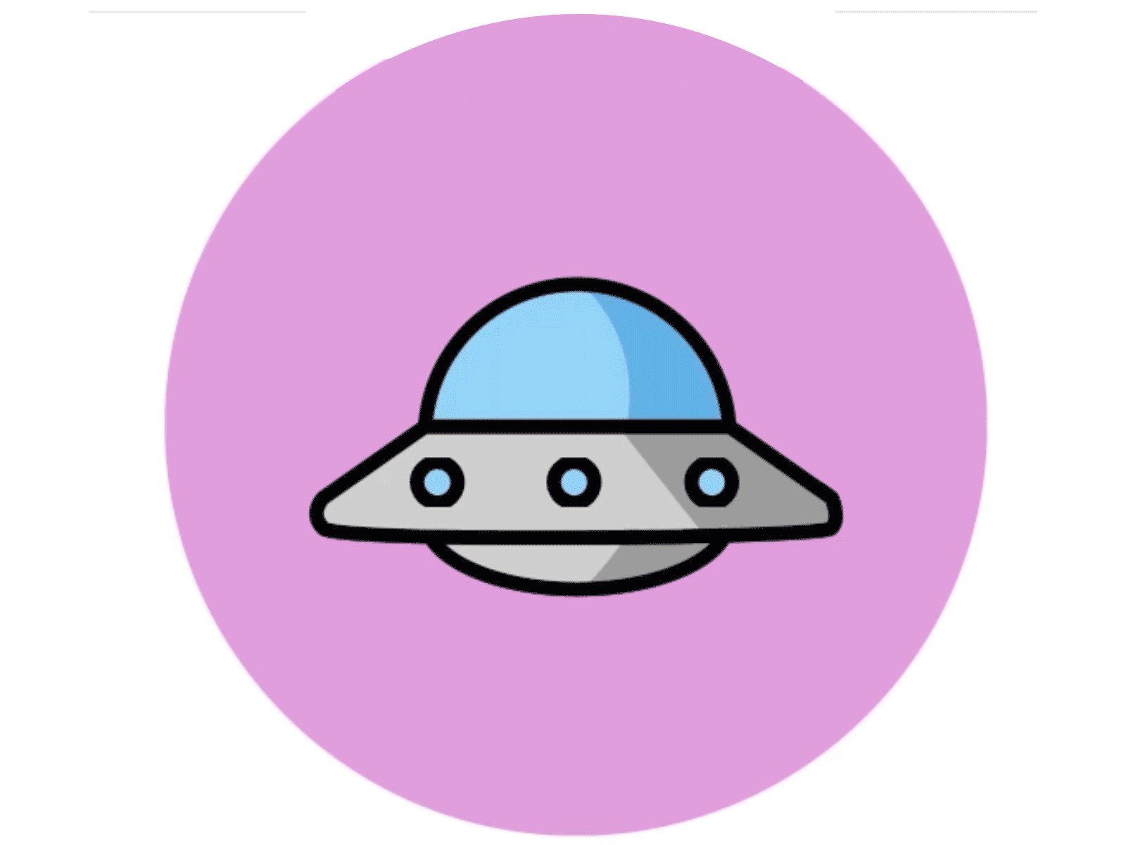 UFO animation art design dribble dribble shot illustration minimal motion design motion graphic