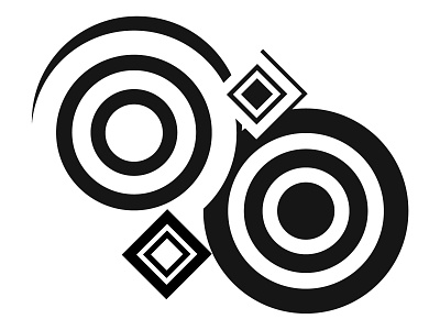 Geometry & Contrast contrast design geometric geometric design geometry illustration shape vector