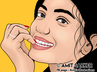 Rashmika Mandanna 1 3d actress art artist artwork brush design glow graphic illustration illustrator line art painting portrait tracing vector art