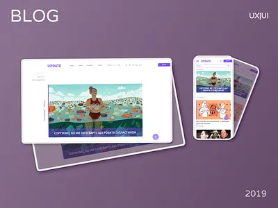 Blog blog blog design design desktop mobile ui ux