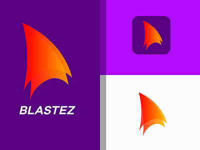 BLASTEZ Logo design app branding brend brending design icon illustration logo logo design logodesign logotype vector