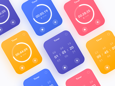 Apple Watch Timer app applewatch concept daily ui design ios iosapp ui ux watch