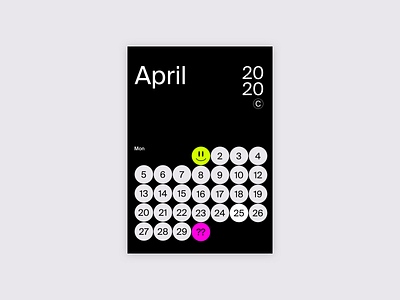 1 month 1 calendar #1 calendar calendar ui design illustration poster uxui vector