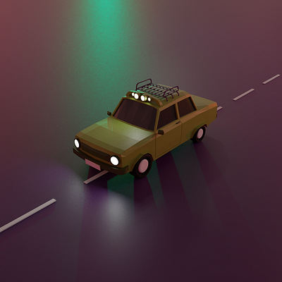 Car modeling (The beginning of my 3d journey) 2020 3d 3d art blender blender 3d blender3d blender3dart car cute hello dribble illustration low poly low poly lowpoly lowpolyart