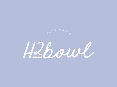 H2bowl Final Logo branding handlettering identity logo logotype minimal modern nyc script font startup usa vector water