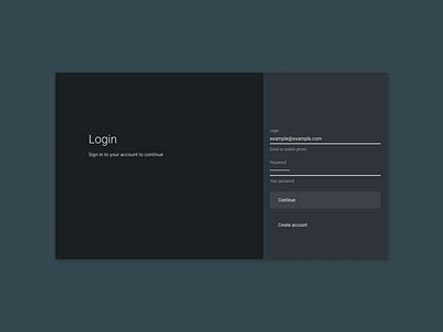 Smart TV design patterns. Android TV. Login dialog. android android tv app design smart tv ui ux