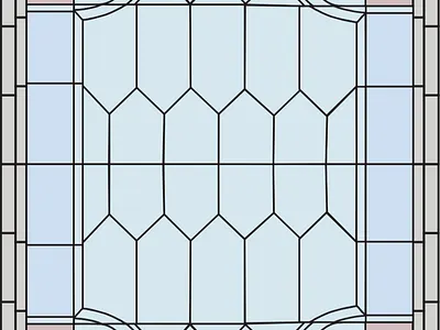 Stained Glass adobe illustrator design flat geometic graphic design stained glass