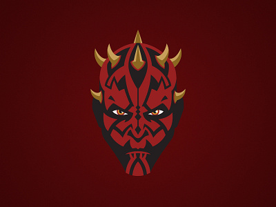 Maul Illustration character clone wars darth darth maul disney illustration lucasfilm maul maythe4thbewithyou sith star wars starwarsday vector