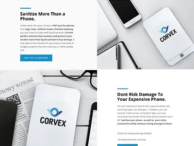 Landing Page - UV SANITIZING branding design dropshipping landing page shopify typography web design webdesign website