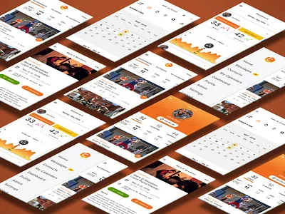 B Comps Application UX/UI & Branding app design web