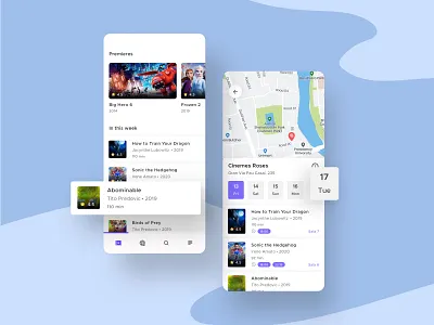 CarteleraApp Cine UI II 2020 app best dribbble shot cinema clean ui design flat minimal movie movie app movie poster movies trend ui user user experience user experience design user interface userinterface ux