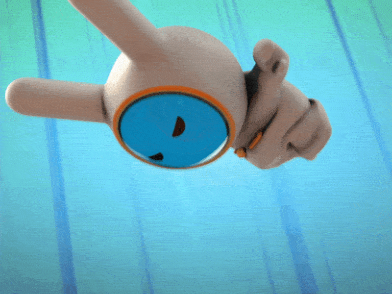 Superhero entrance 3danimation animation characteranimation characterdesign cinema4d loopable motiondesign motiongraphics spacerabbit spacerabbitstudio