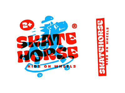 Skatehorse customtype handlettering horse kids lettering logo logotype skate type typemate typography