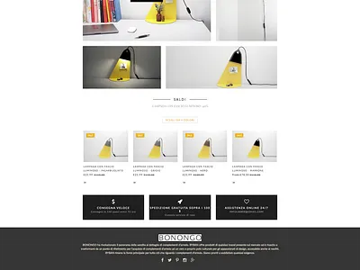 Lamp Design - Landing Page branding dropshipping landing page shopify typography web design webdesign website