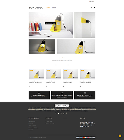 Lamp Design - Landing Page branding dropshipping landing page shopify typography web design webdesign website