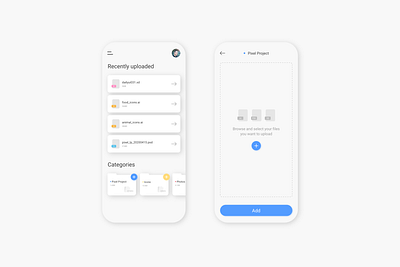 DailyUI #31 - File Upload app design dailyui dailyui 031 file upload ui ux