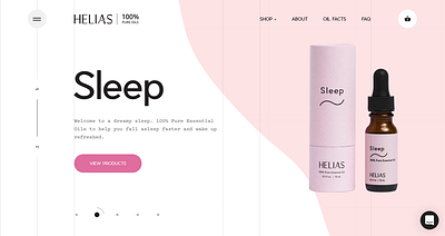 CBD - Landing Page branding dropshipping landing page shopify typography web design webdesign website