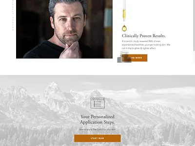 CBD OIL - Landing Page branding dropshipping landing page shopify typography web design webdesign website