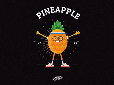 Pizza Funny vs Pineapple - Chapter 03 aftereffects character animation funny illustrator pineapple pizza