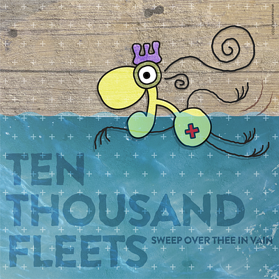 Ten thousand fleets—a nod to Byron and the ocean art artwork byron concept digital graffiti illustration ocean pop visual